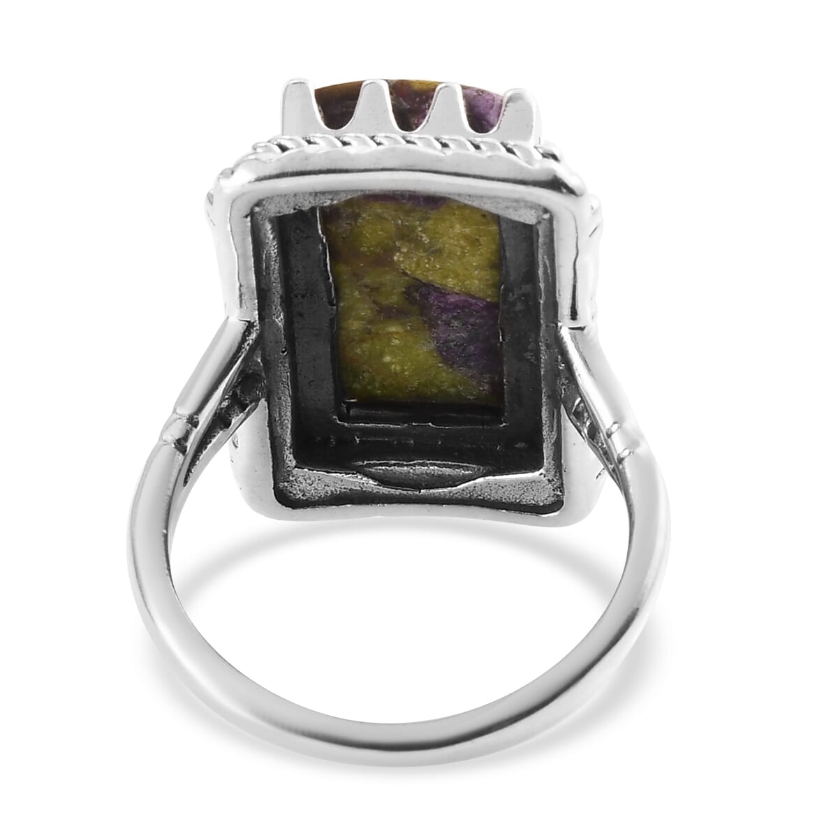Artisan Crafted Tasmanian Stichtite Ring in Sterling Silver (Size 10.0) 5.70 ctw image number 4
