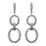 Bali Legacy Sterling Silver Dangle Earrings 9.65 Grams