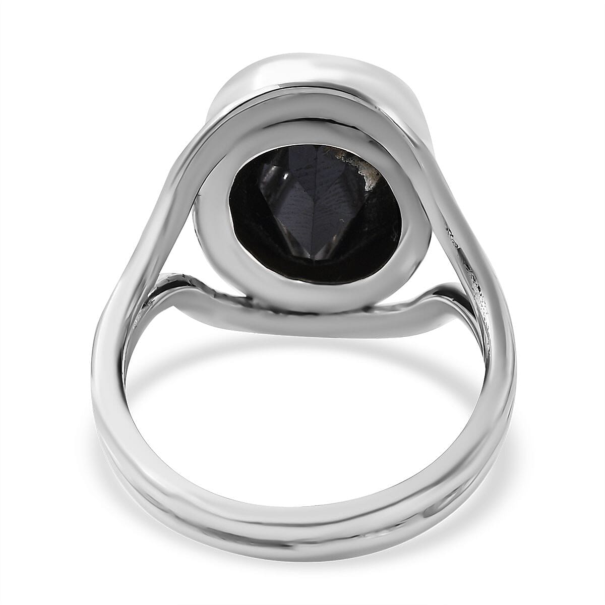 Bali Legacy Thai Black Spinel Ring in Sterling Silver (Size 10.0) 14.75 ctw