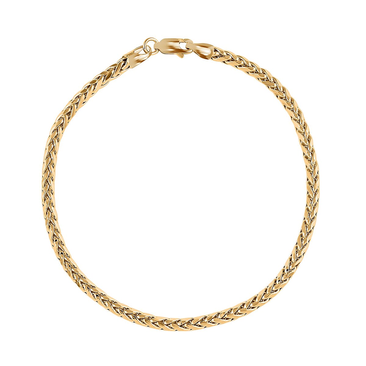 10K Yellow Gold 3mm Palma Bracelet (8.50 In) 4 Grams image number 2