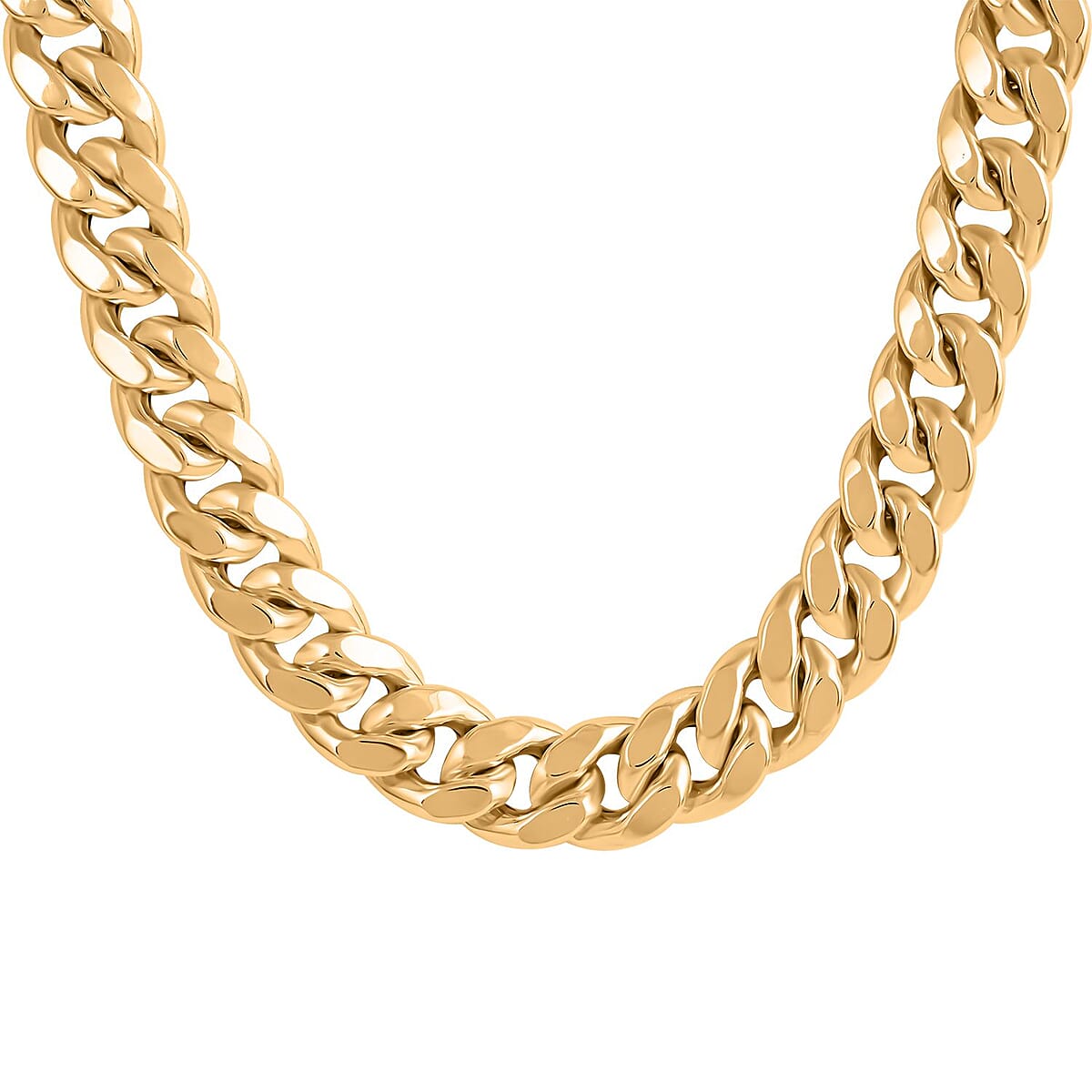 10K Yellow Gold 13mm Miami Cuban Chain Necklace 24 Inches 88.40 Grams image number 3