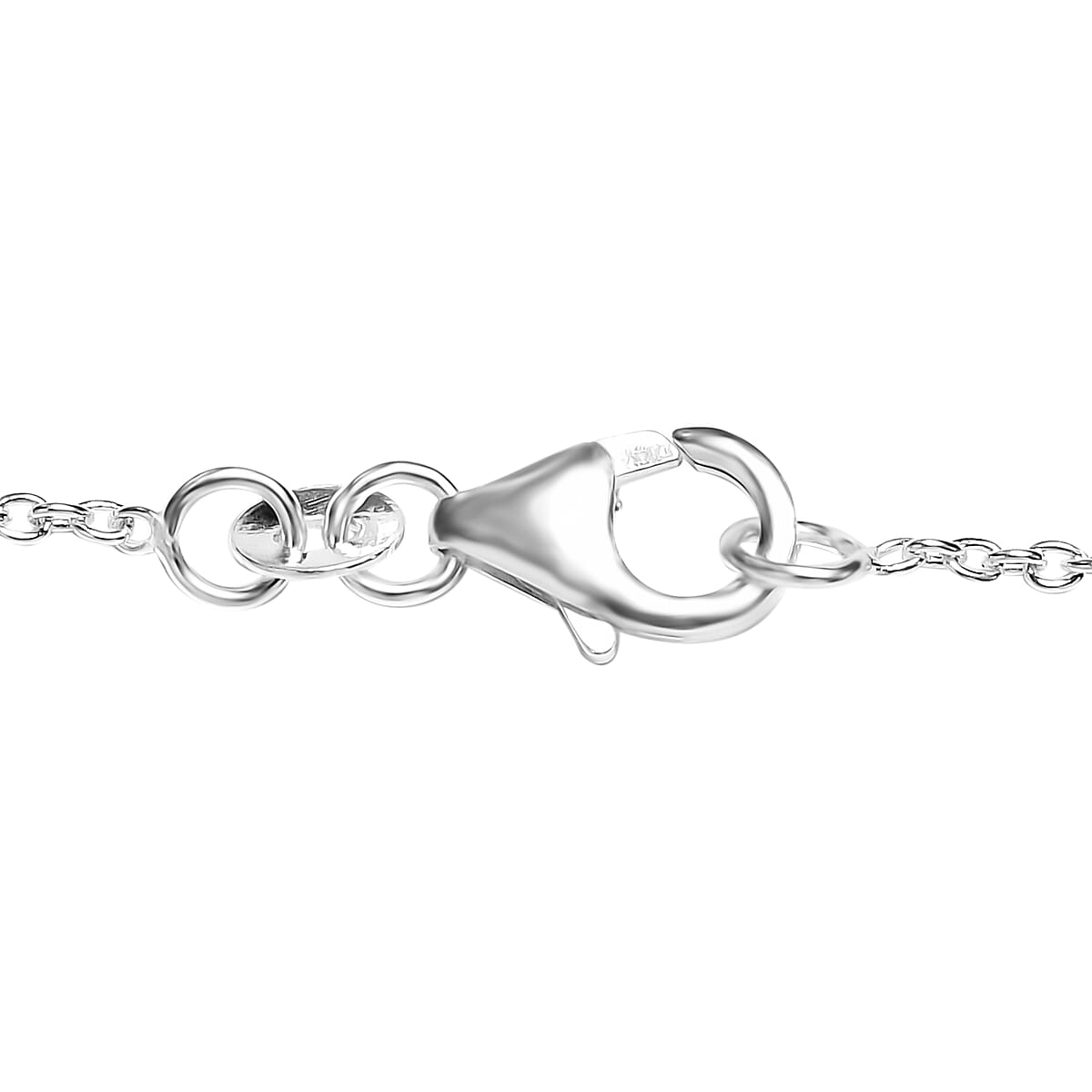 Niassa Ruby (FF) Necklace 18 Inches in Sterling Silver 2.40 ctw image number 4