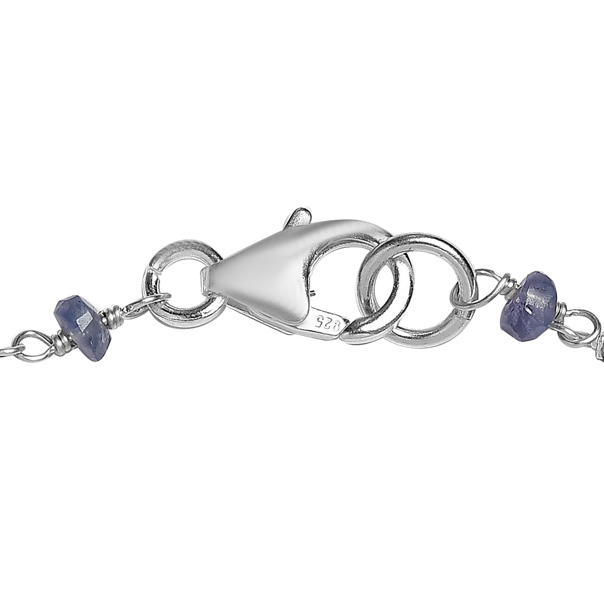 Tanzanite Beaded Bracelet in Sterling Silver (7.25 In) 6.00 ctw image number 3