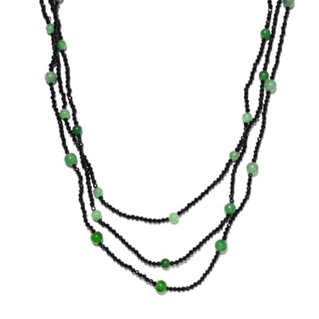 Jade Necklace Graduated Beads 15 - Gem
