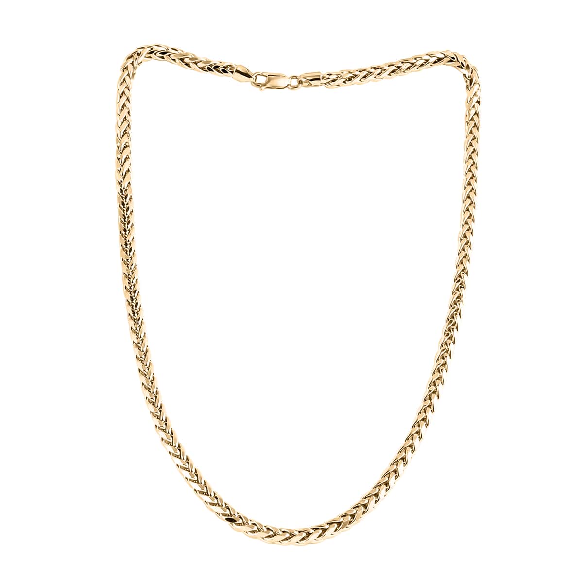 10K Yellow Gold 3mm Palma Necklace 20 Inches 8.5 Grams image number 2