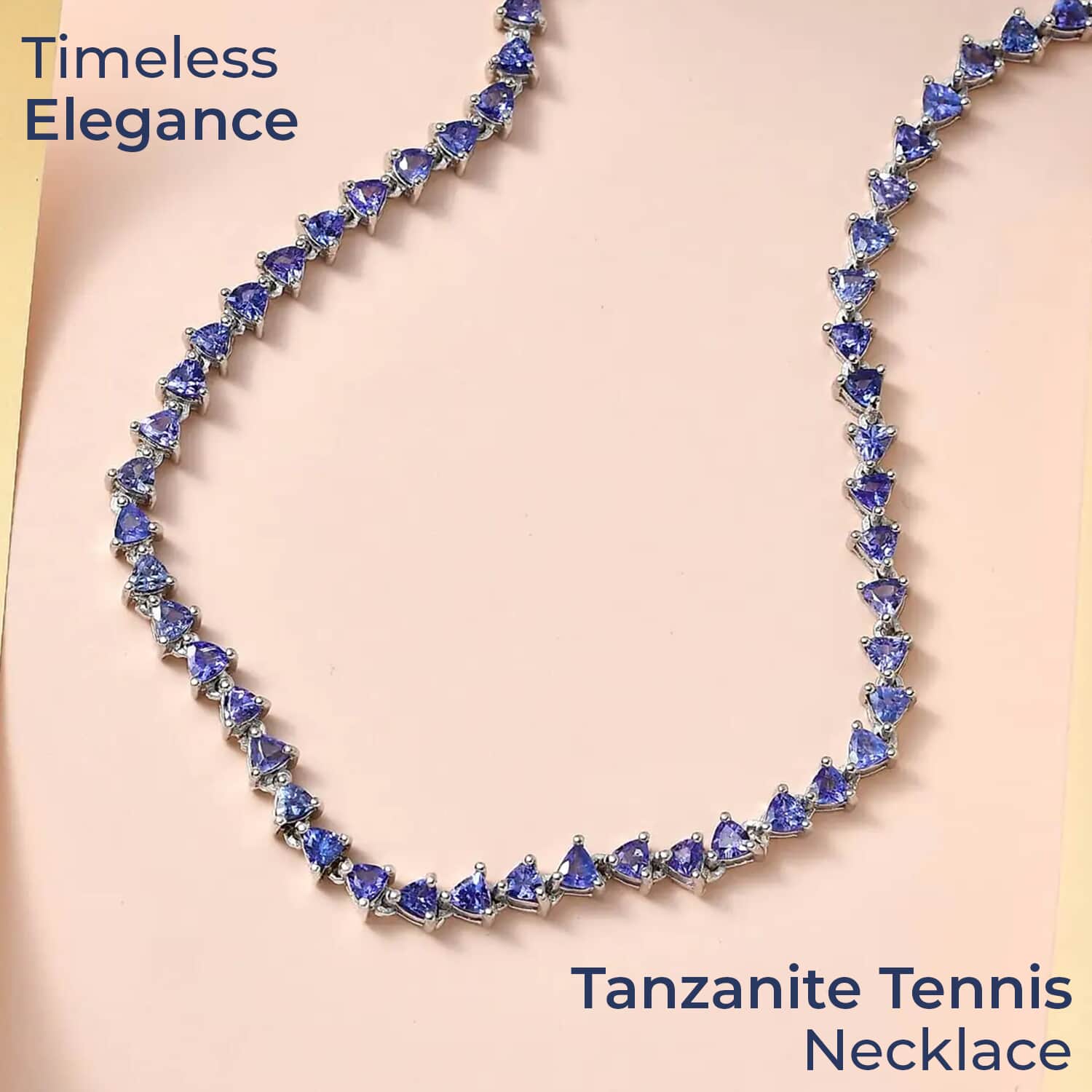 Tanzanite deals tennis necklace