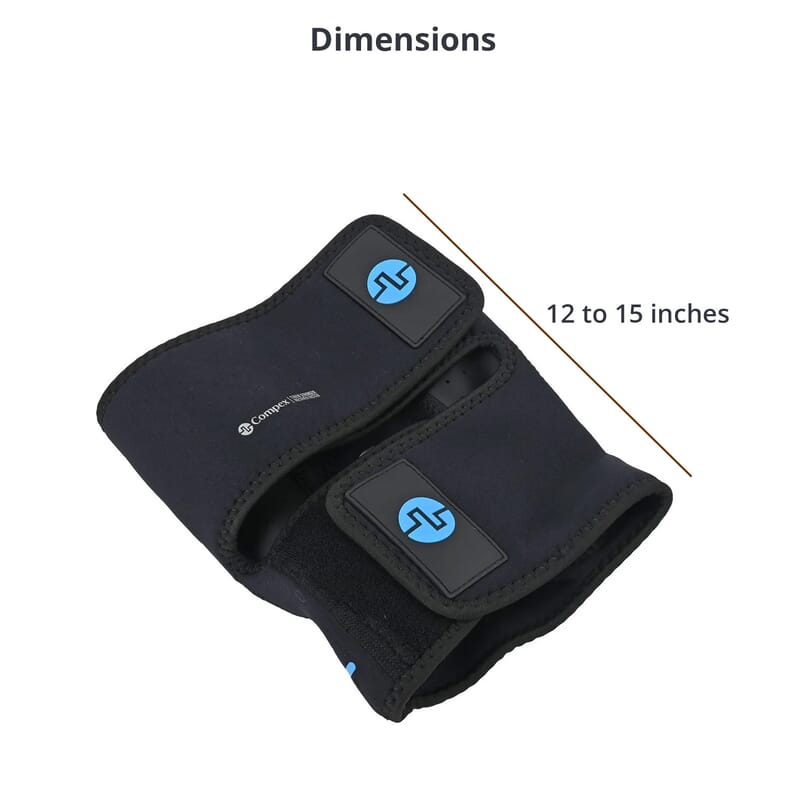 Compex Knee Pain Relief Wrap with Tens Unit -S/M