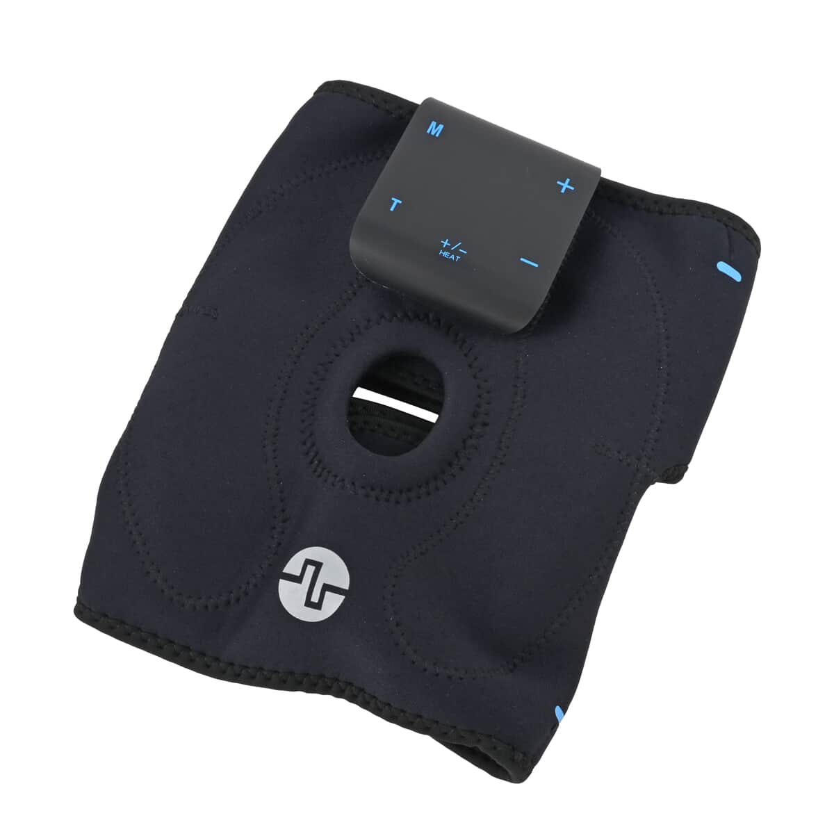 Compex Knee Wrap Heated with TENS Unit for Knee Pain, L/XL