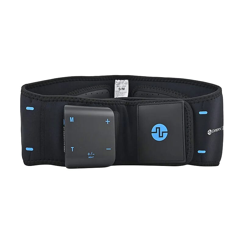 Compex Back Pain Relief Wrap with Tens Unit -S/M