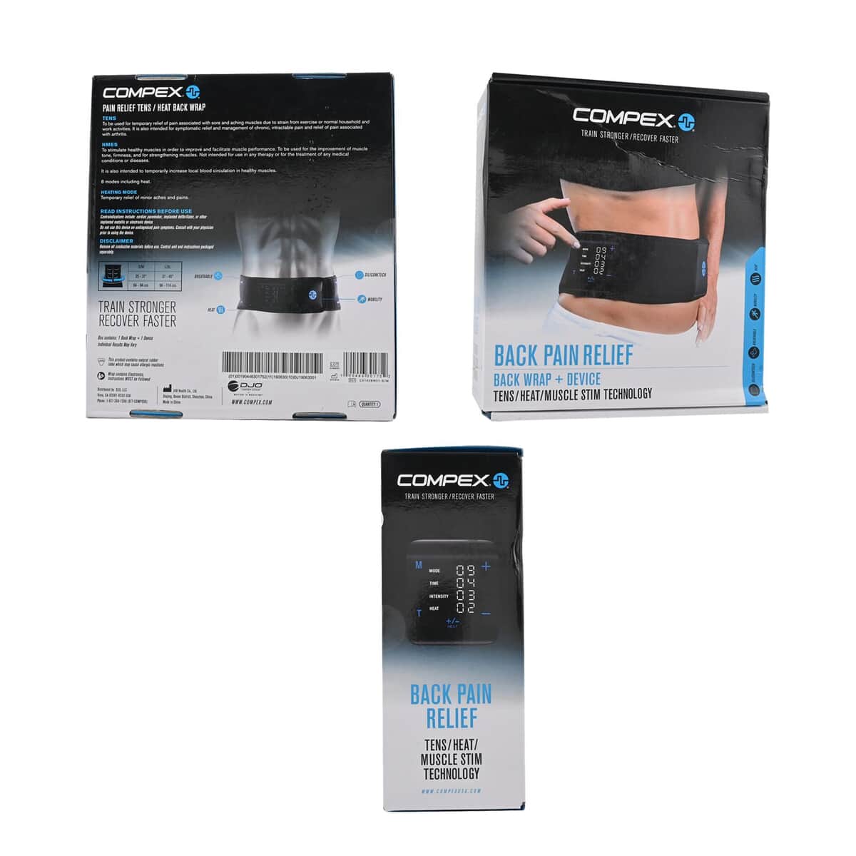 Compex Back Pain Relief Wrap with Tens Unit - L/XL image number 5