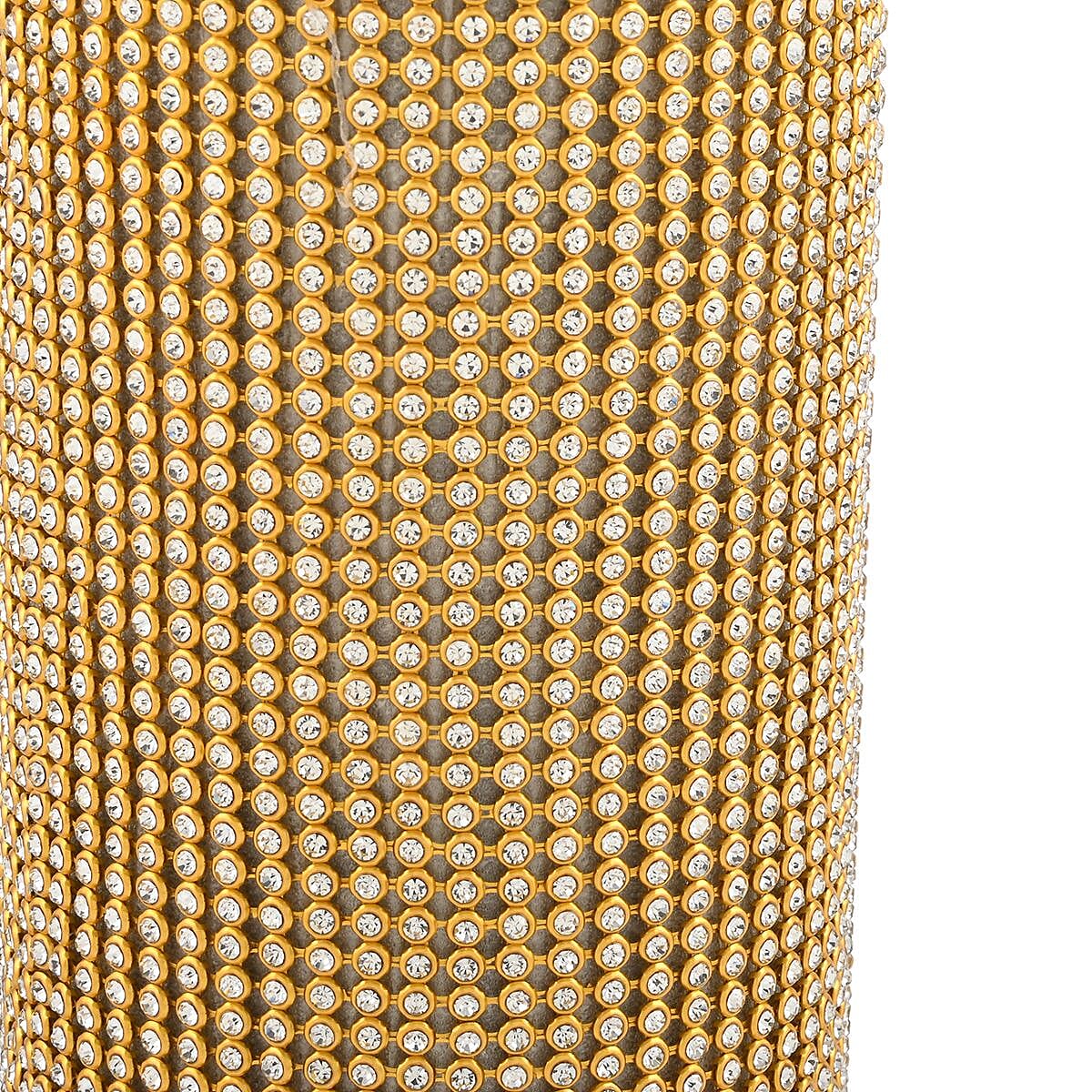 Gold Rhinestones Canteen Bottle 16oz image number 4