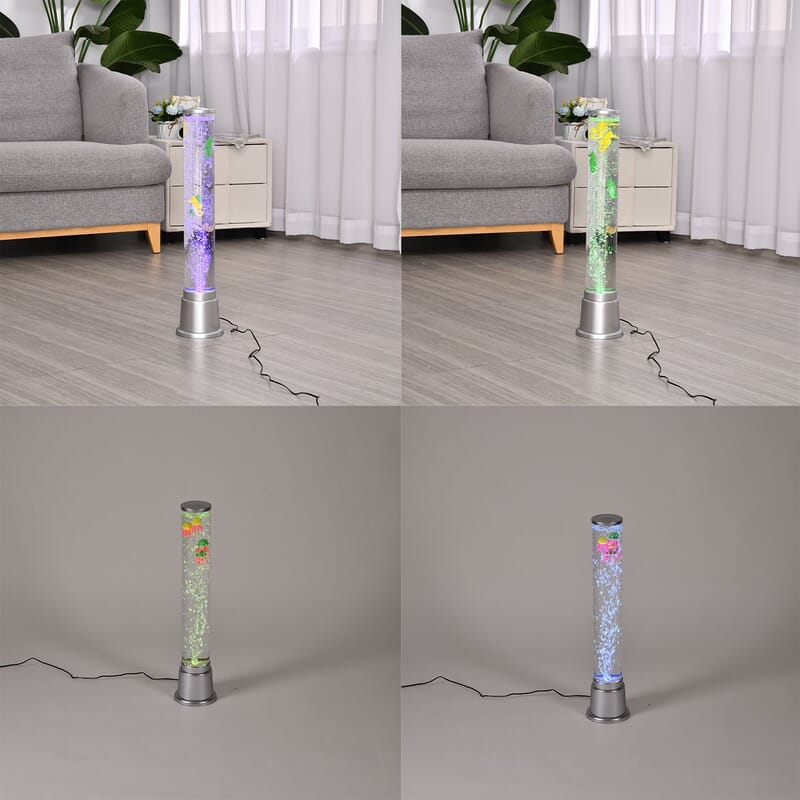 Seahorse Tank/Lamp with Color Changing LED Light