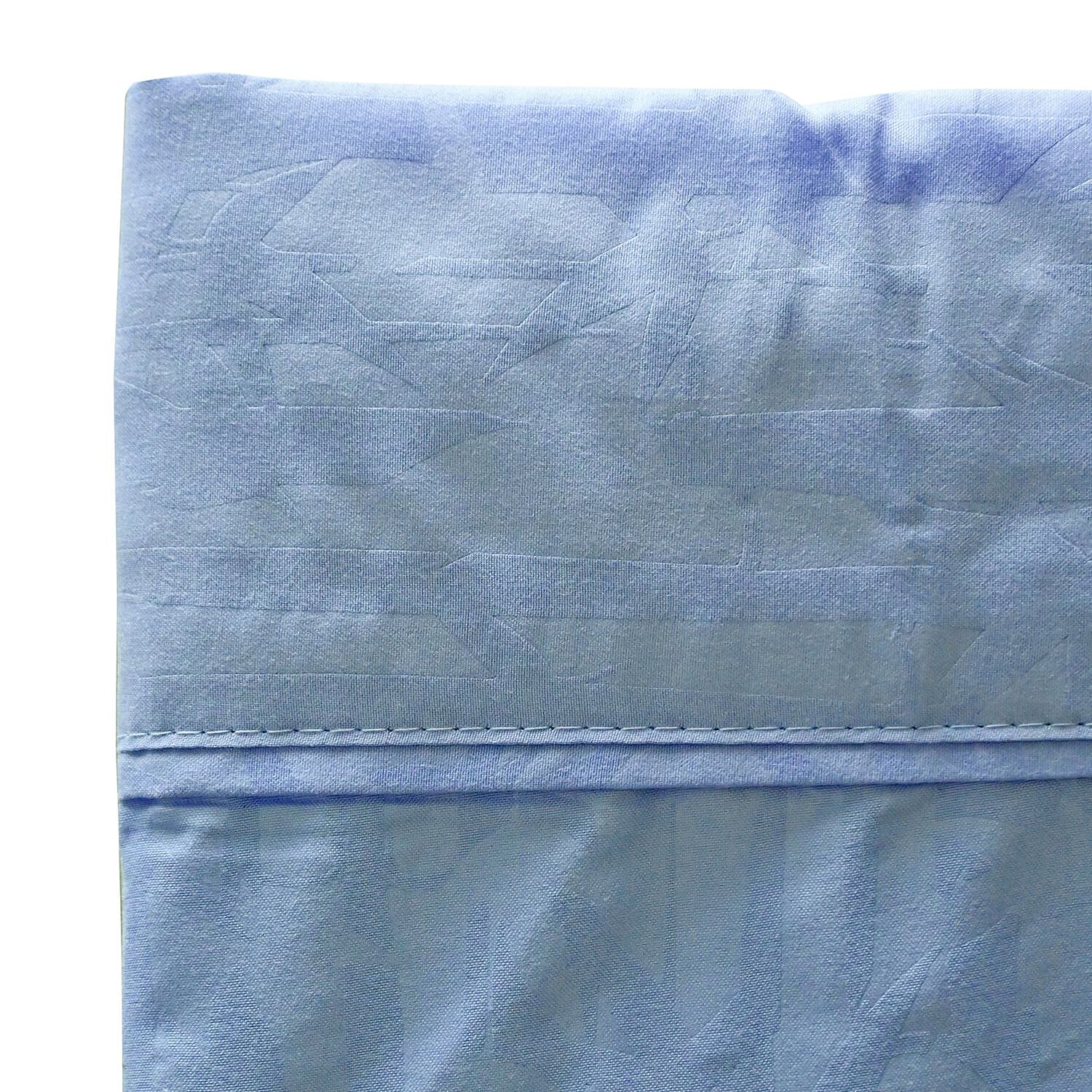 Hotel New York 4-Piece Light Blue Super Soft 1600 Series Bamboo Embossed Bed Sheet -King