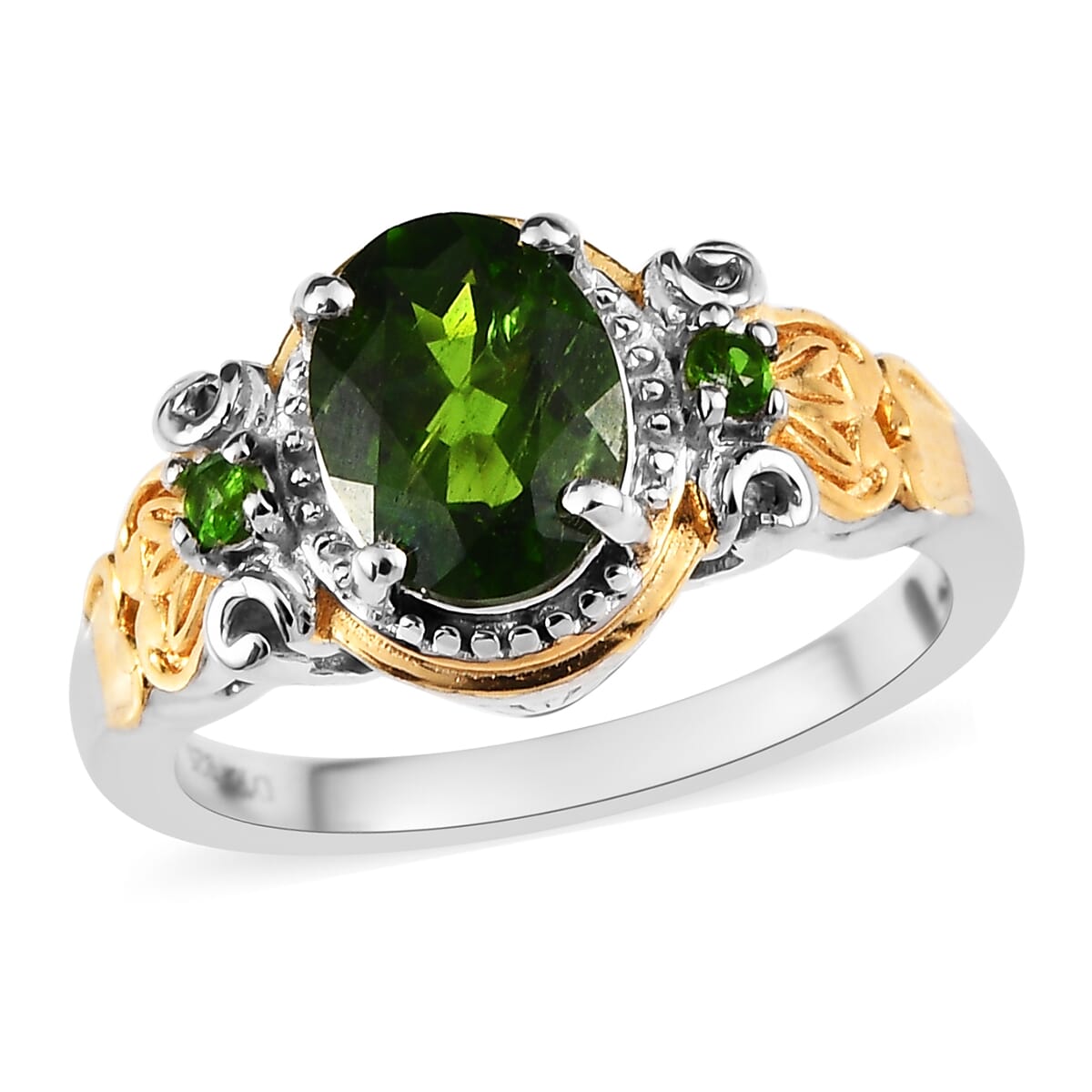 Russian on sale diopside rings