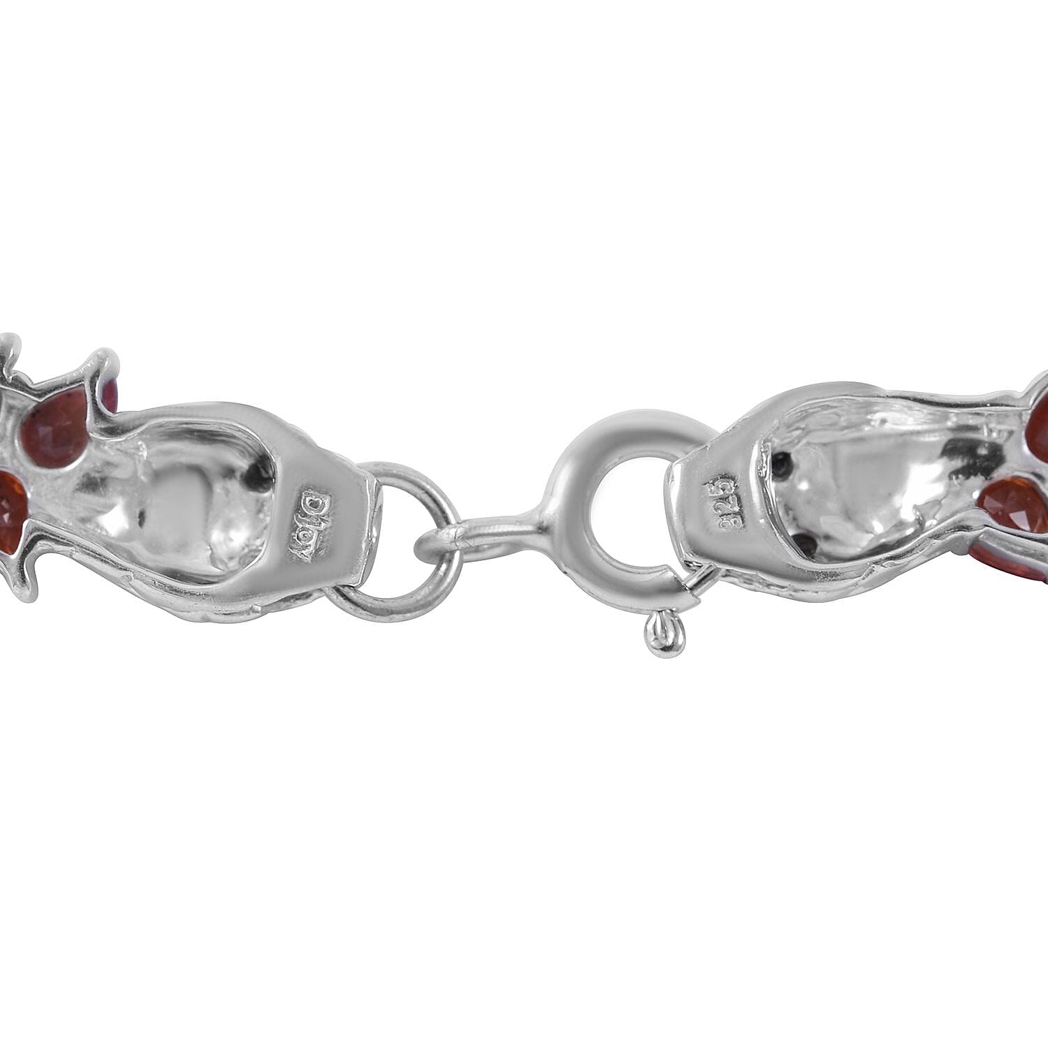 Multi Sapphire and Thai Black Spinel Snake Double-Row Necklace 18 Inches in Platinum Over Sterling Silver 53.85 ctw