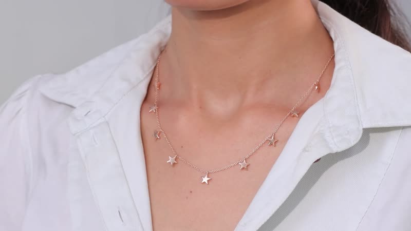 14K Yellow Gold Over Sterling Silver Necklace 18 Inches 6.60 Grams