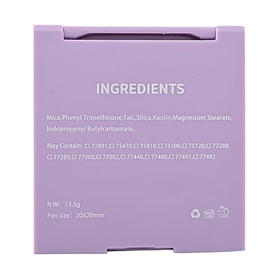 CookieFace Cosmetics- Pinch of Purple Cookie Couture Eye Shadow Palette and Beauty Beats Set , Makeup Beauty Set , Eyebrow Kit , Makeup Gift Sets Kit Box