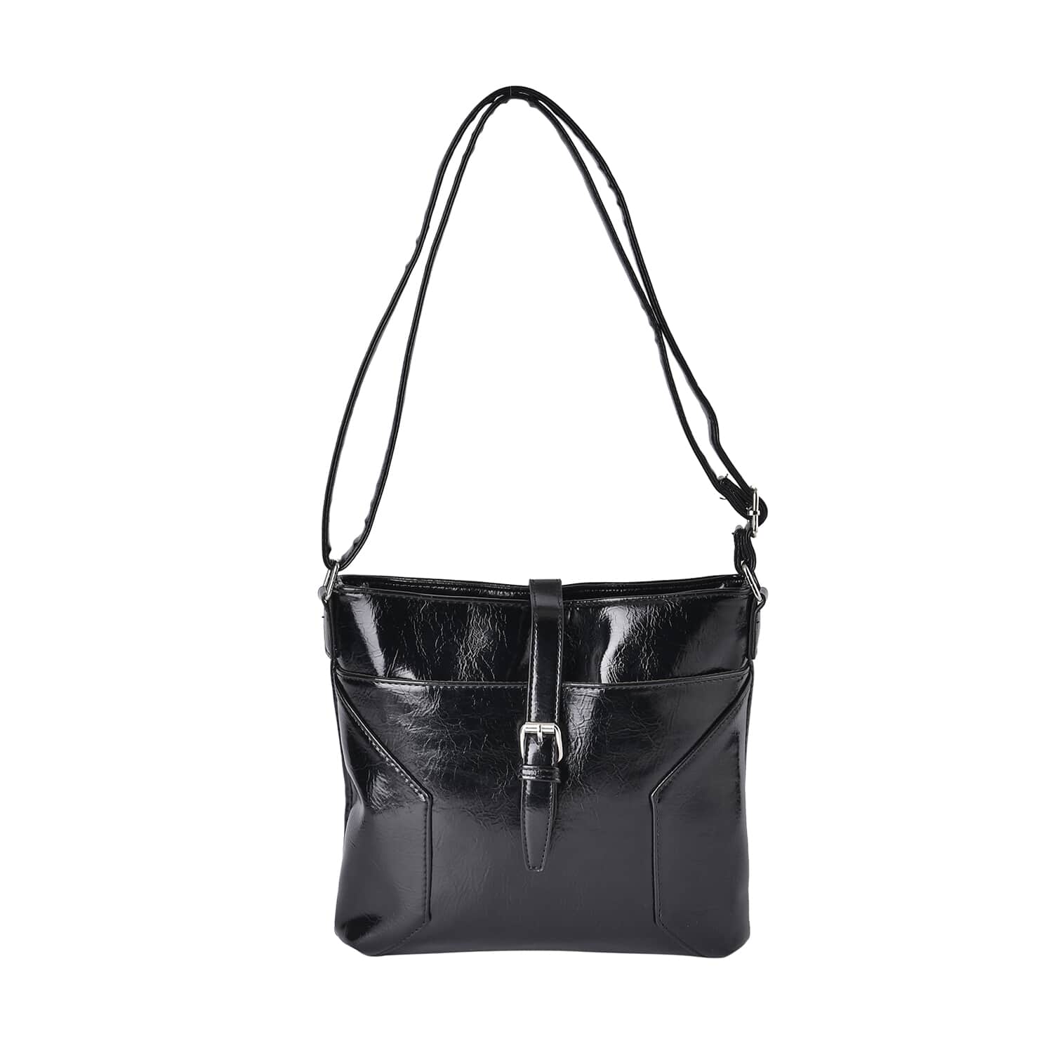 Pleather crossbody online bag