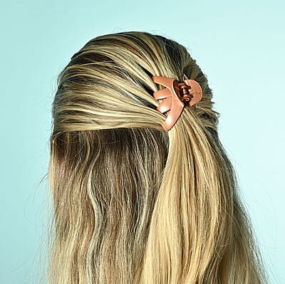 Set of 3 Navy, Tortoise shell and Bronze Fashion Claw Clips/Trio , Cute Hair Clip , Hair Accessories For Women , Wedding Hair Accessories