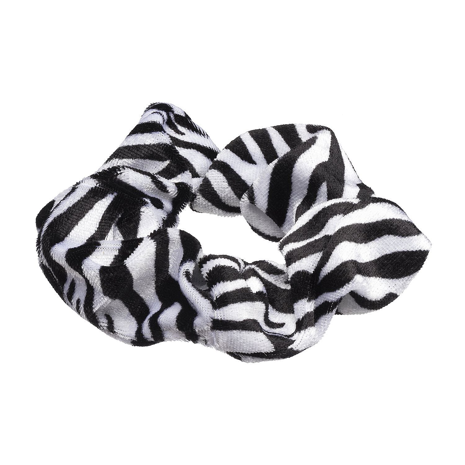 Black and White Zebra Hair Scrunchie , Hair Accessories For Women , Hair Bands
