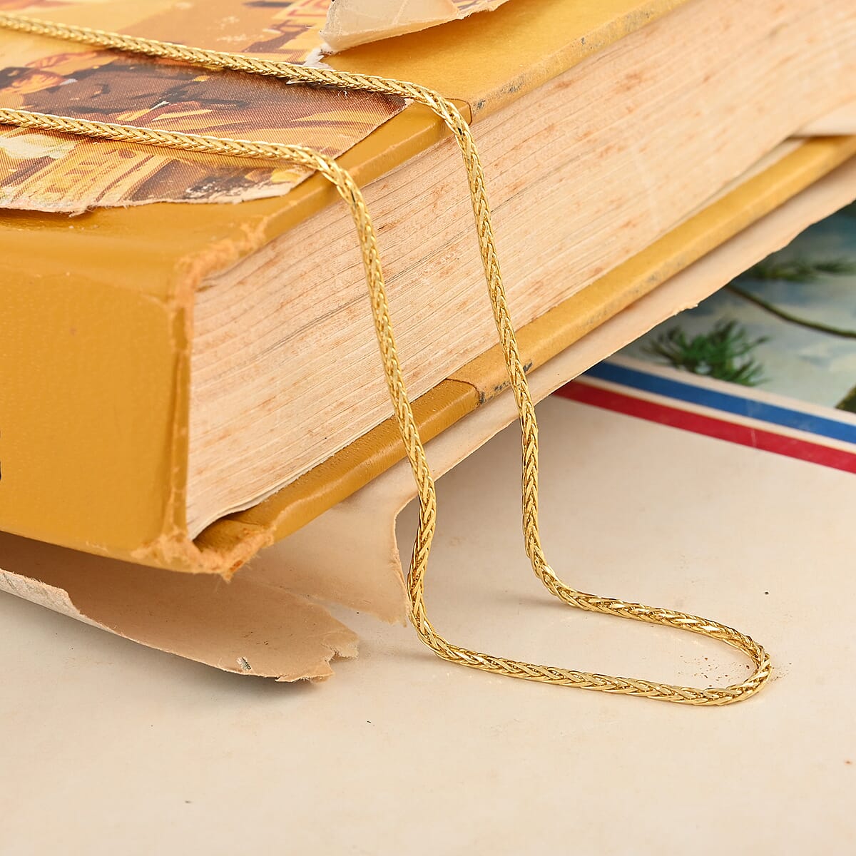 Golden Deal 14K Yellow Gold 1.2mm Fancy Designer Bolo Chain Necklace (22 Inches) (5.2 g) image number 1