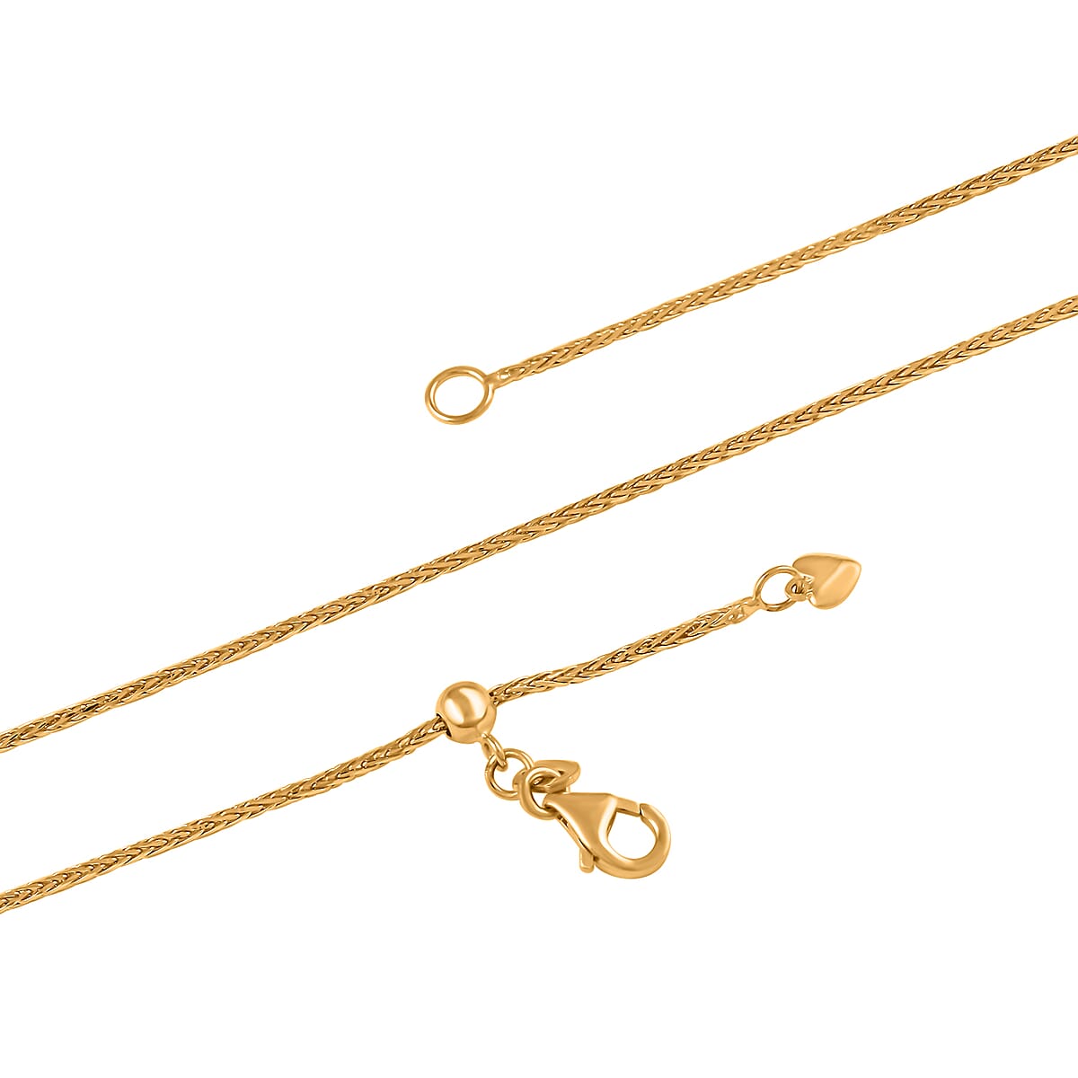 Golden Deal 14K Yellow Gold 1.2mm Fancy Designer Bolo Chain Necklace (22 Inches) (5.2 g) image number 4