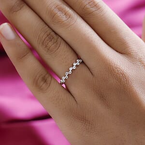 Iliana 18K White Gold Diamond (G-H, SI1) Ring (Size 6.0) 0.15 ctw