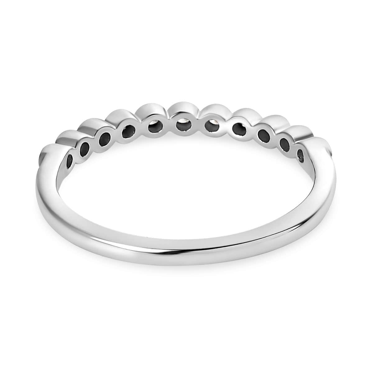 Iliana 18K White Gold G-H SI1 Diamond Band Ring (Size 6.0) 0.20 ctw image number 4