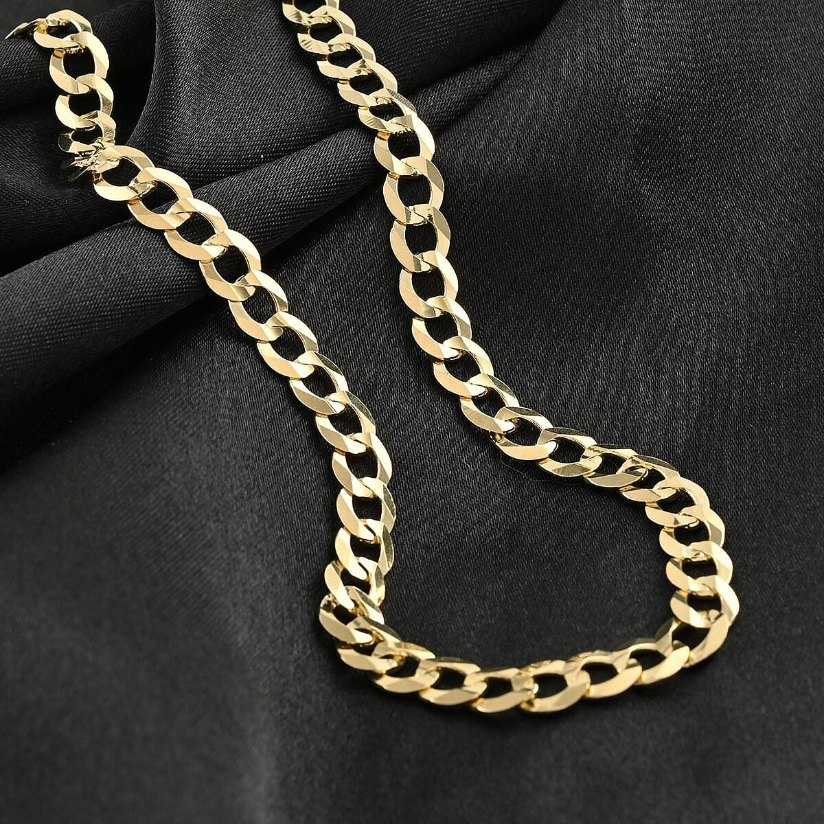 14K Yellow Gold 5.75mm Cuban Chain Necklace 26 Inches 23 Grams image number 1