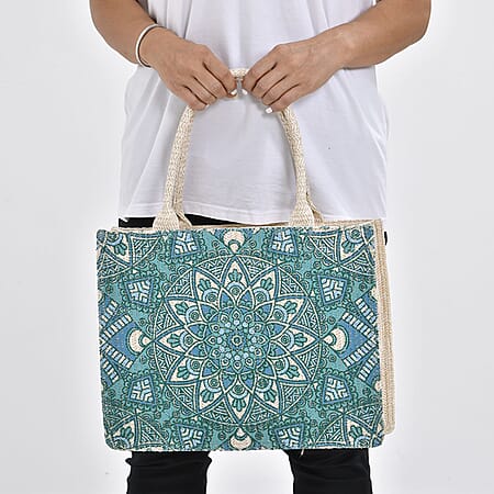 Beige & Turquoise - Product card gallery slide 3 (10177061519673)