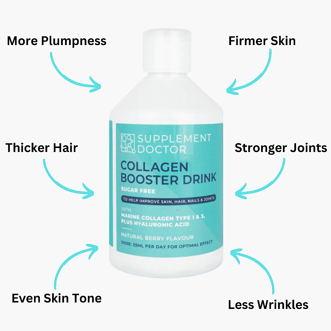 Doctors Cosmeceutical Collagen Booster Drink (10,000MG Sugar Free) 17.59oz