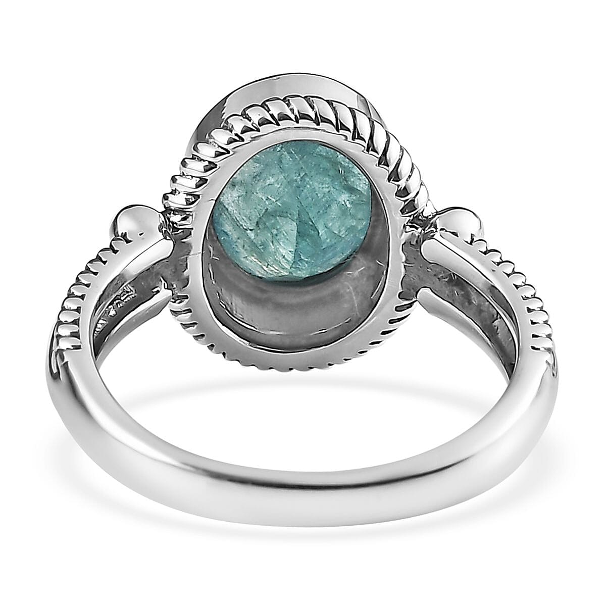 Artisan Crafted Grandidierite Solitaire Ring in Sterling Silver (Size 10.0) 2.00 ctw