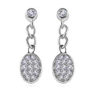 Karis Simulated Diamond Earrings in Platinum Bond 1.65 ctw