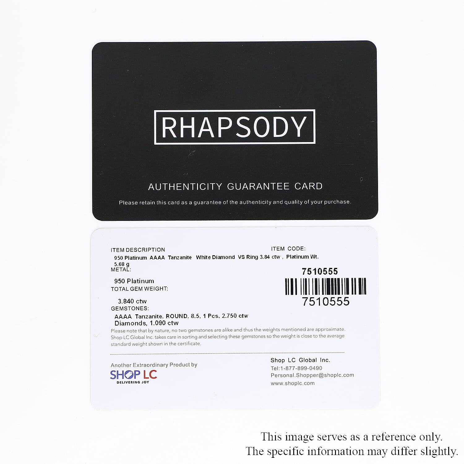Certified & Appraised Rhapsody 950 Platinum AAAA Tanzanite and E-F VS Diamond Ring (Size 10.0) 5.65 Grams 3.00 ctw
