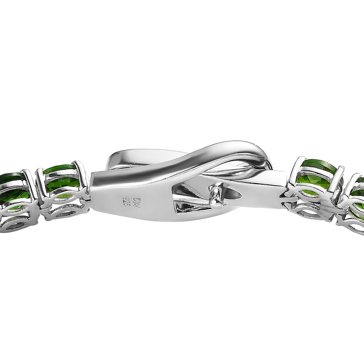 Chrome Diopside Tennis Bracelet in Platinum Over Sterling Silver (7.25 In) 17.15 ctw image number 3