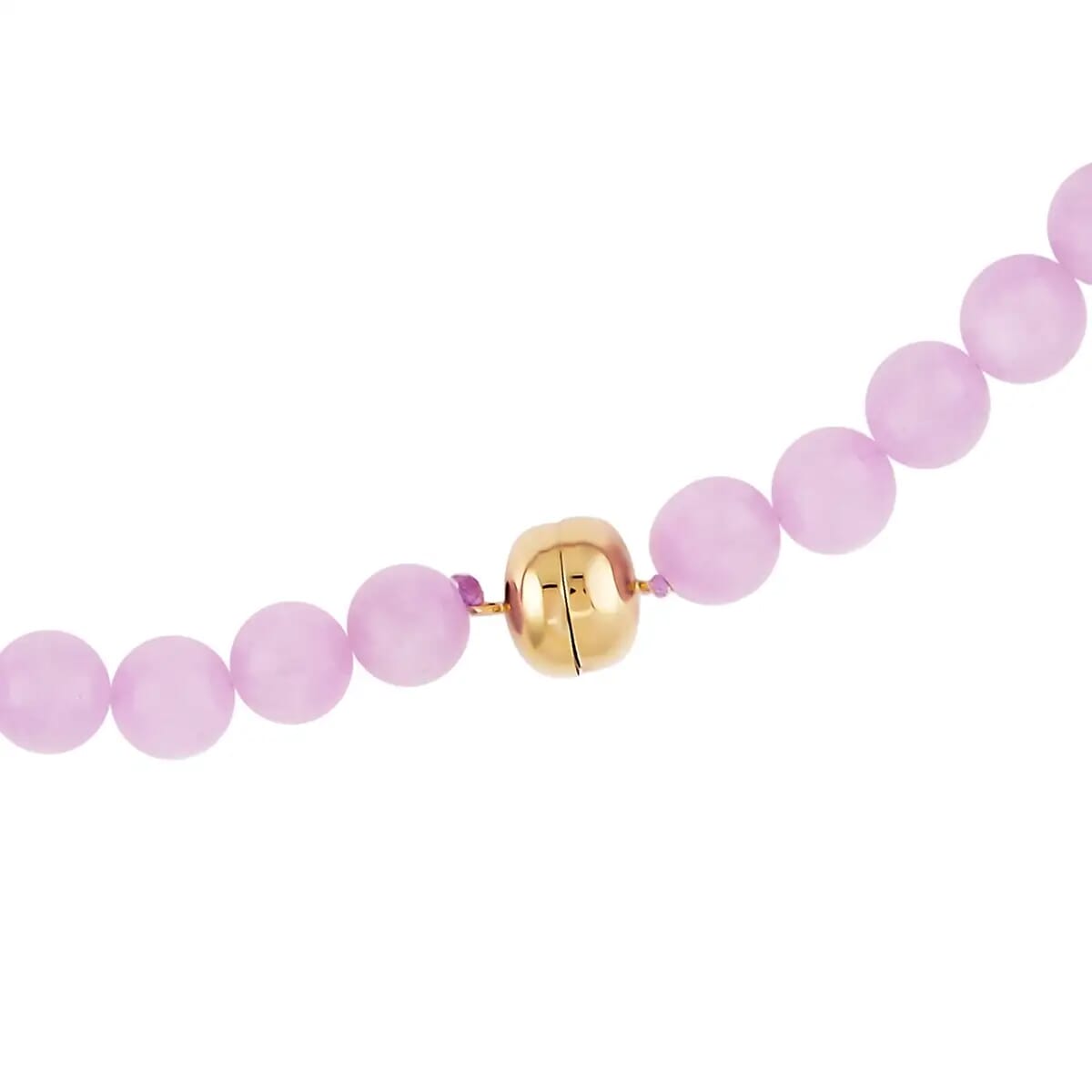 Buy AAA Kunzite 415.00 ctw 7-14mm Beaded Necklace, 14K