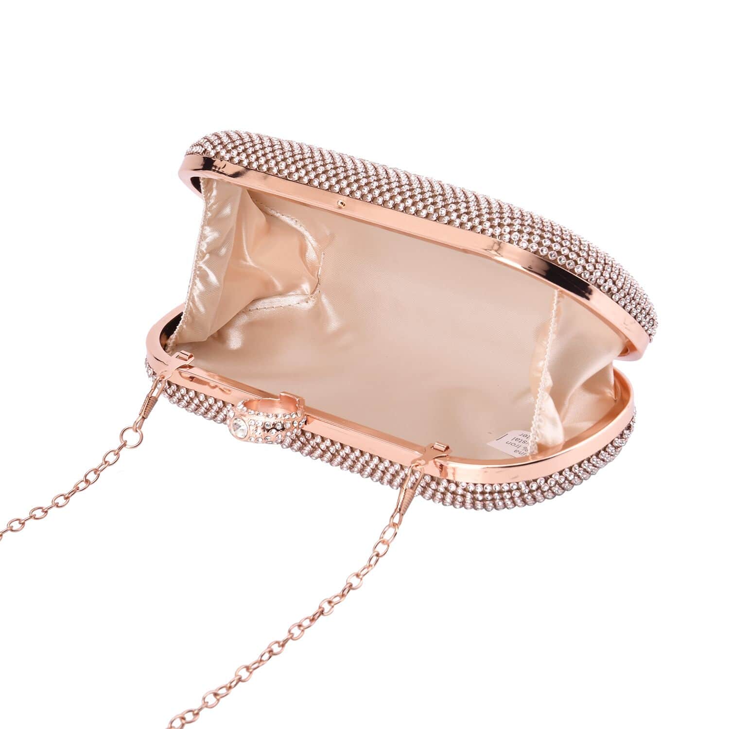 Champagne colored 2024 clutch purse