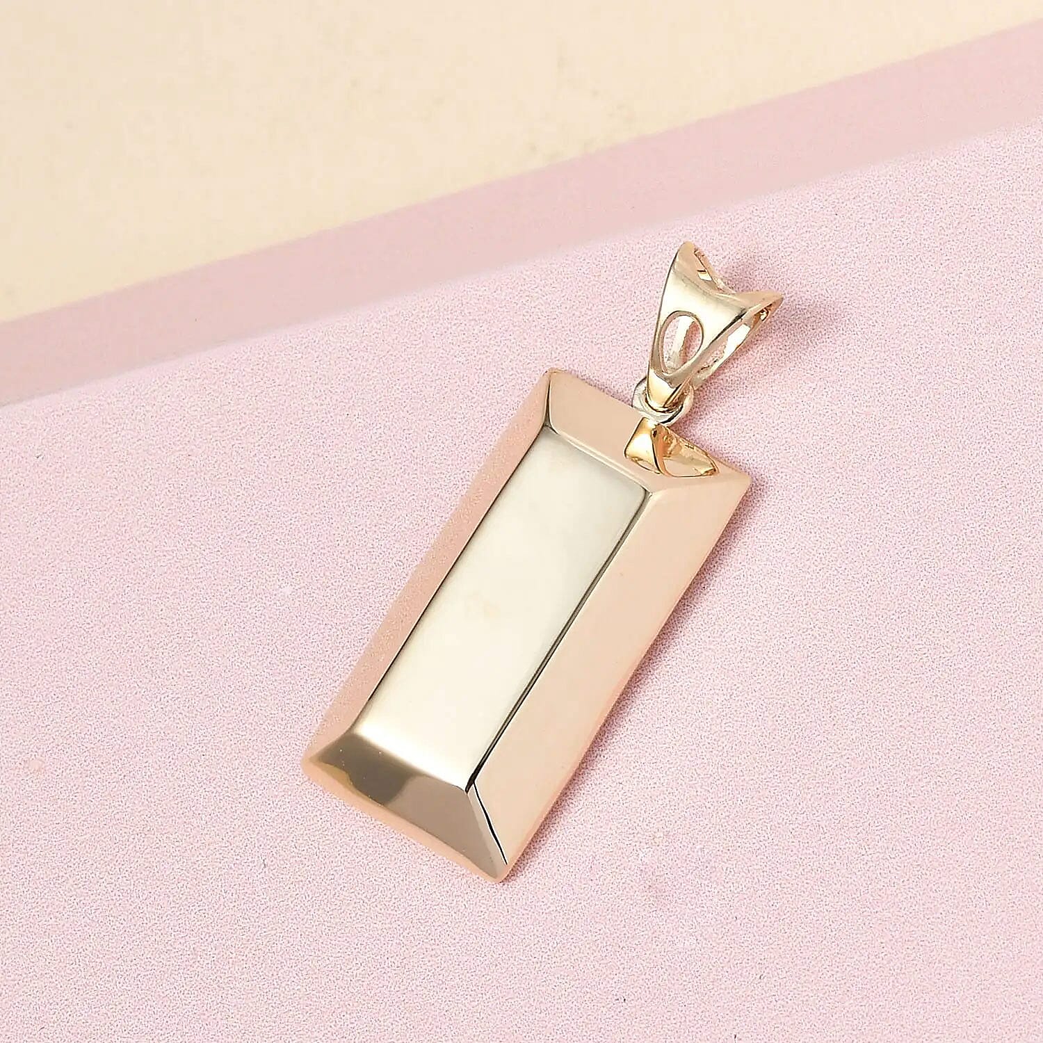 Luxoro Bar Pendant in 14K Yellow Gold 1.10 Grams