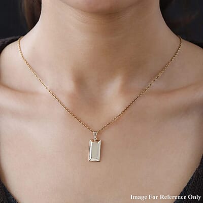 Luxoro Bar Pendant in 14K Yellow Gold 1.10 Grams