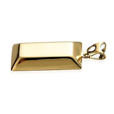 Luxoro Bar Pendant in 14K Yellow Gold 1.10 Grams