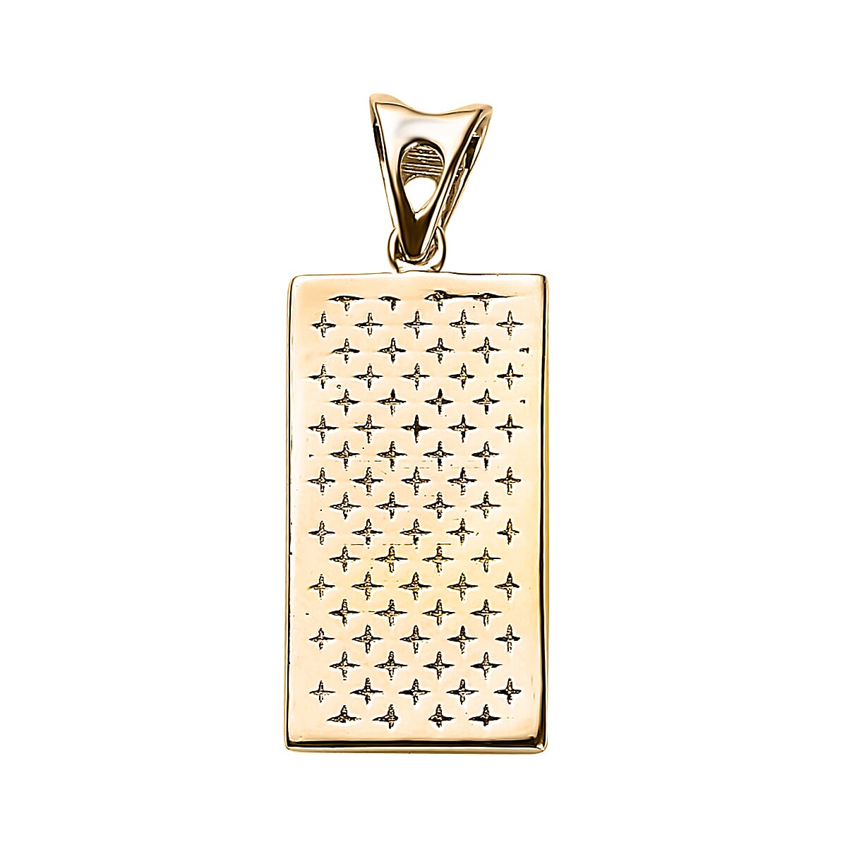 Luxoro Bar Pendant in 14K Yellow Gold 1.10 Grams