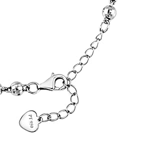 Rhapsody Electroform Bracelet (6.50-8.0 Inches) with Lobster Lock in 950 Platinum (3.3mm, 5.50 Grams)