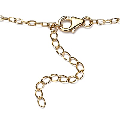Premium Rainbow Moonstone and Moissanite Celestial Sun Coin Medallion Necklace 18 Inches in Vermeil Yellow Gold Over Sterling Silver 1.35 ctw