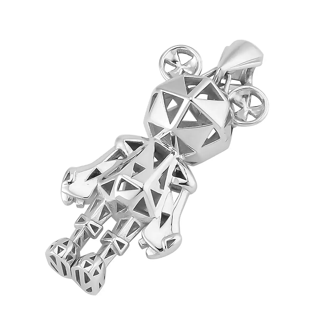 Electroform 25mm Pendant in 950 Platinum 10.25 Grams image number 7