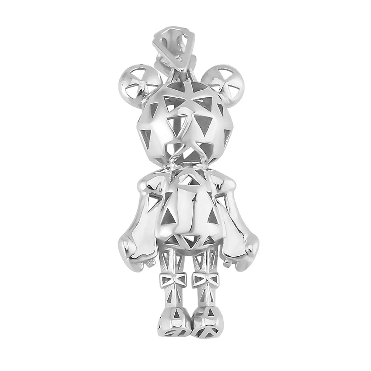 Electroform 25mm Pendant in 950 Platinum 10.25 Grams image number 8