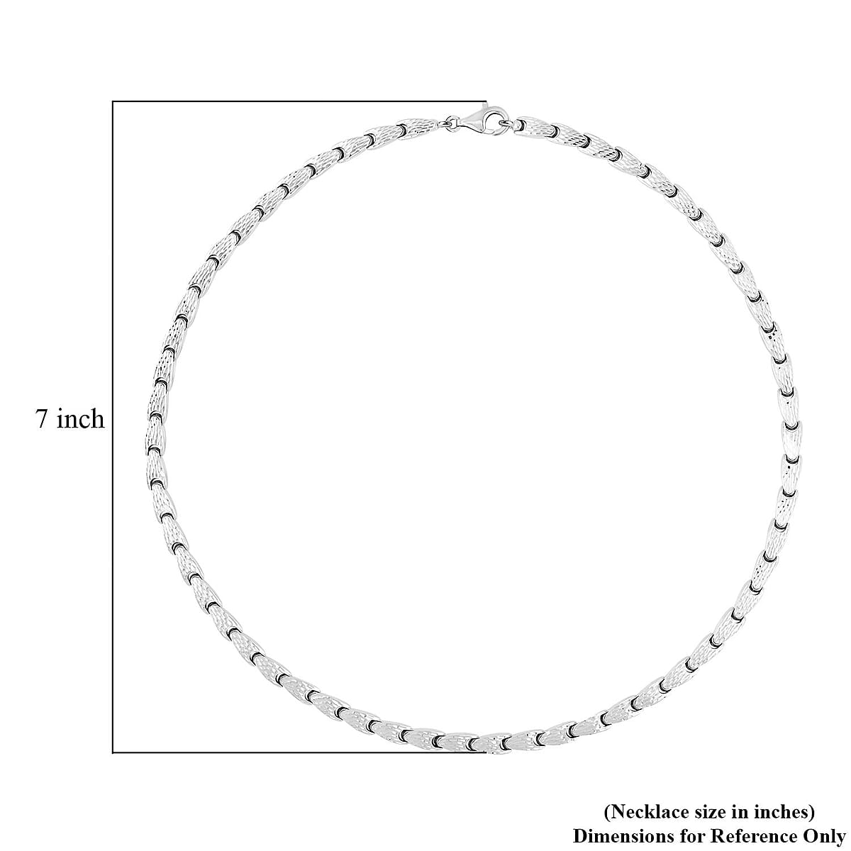 950 Platinum 6.60mm Link Chain Necklace with 14mm Lobster Lock 20 Inches 57.10 Grams image number 3