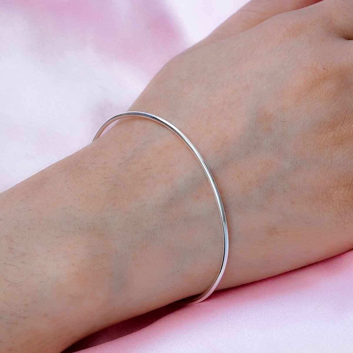 Sterling Silver Cuff Bracelet (7.25 in) 2.50 Grams image number 2