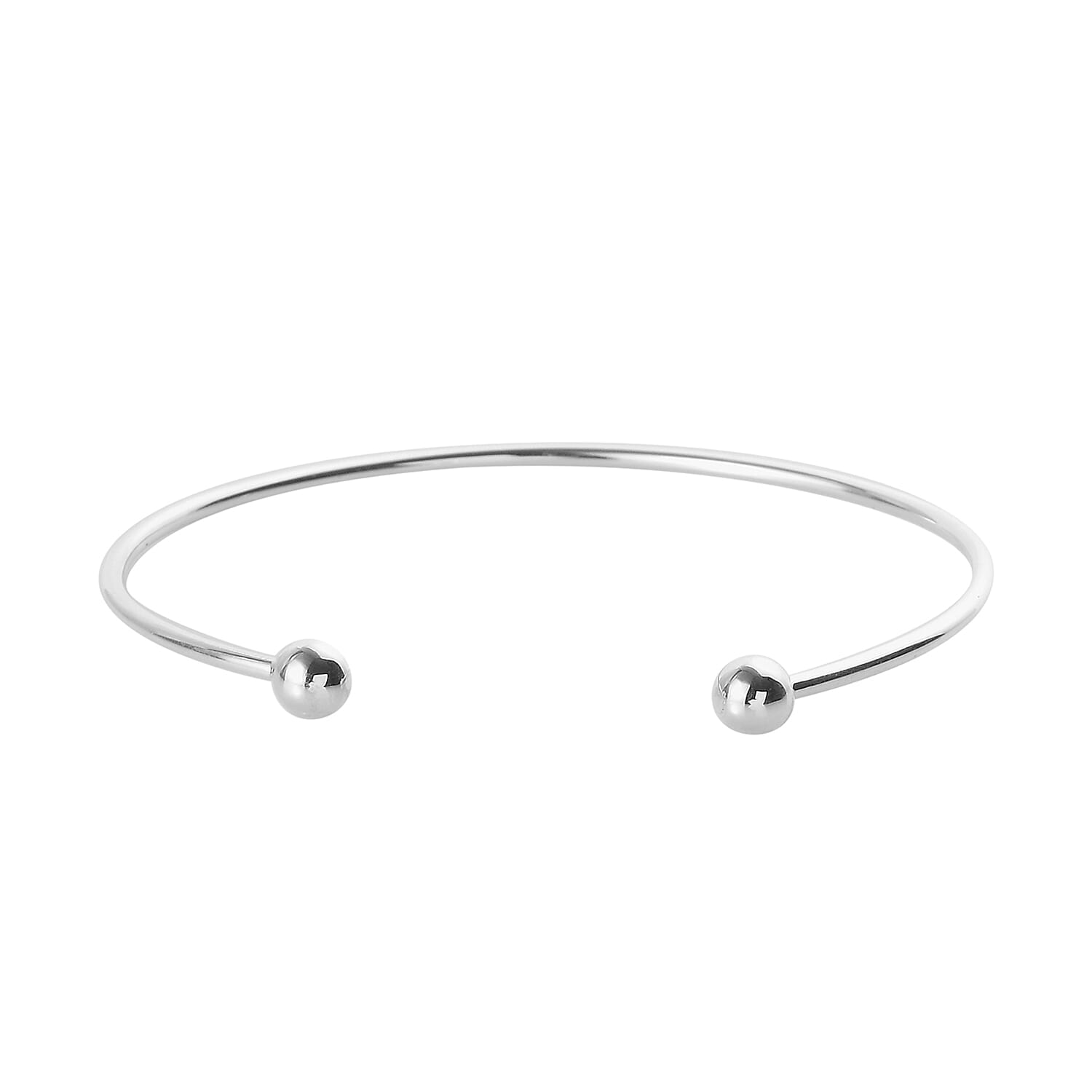 Sterling Silver Cuff Bracelet (7.25 in) 3.15 Grams