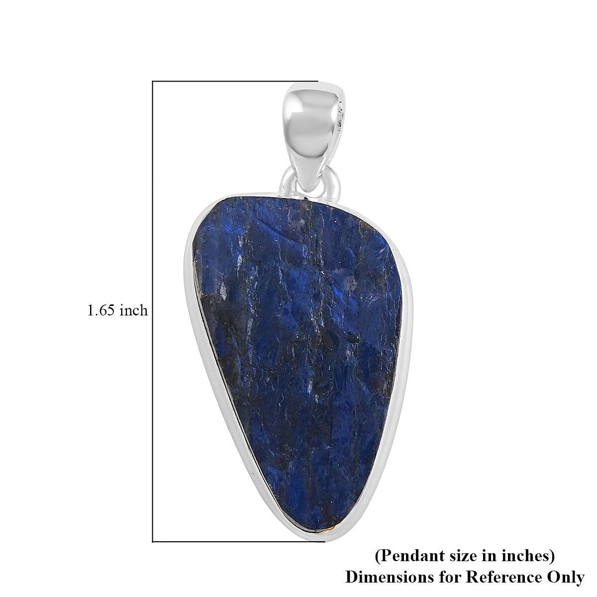 Peacock Lab Druzy Quartz Pendant in Sterling Silver 36.00 ctw image number 4
