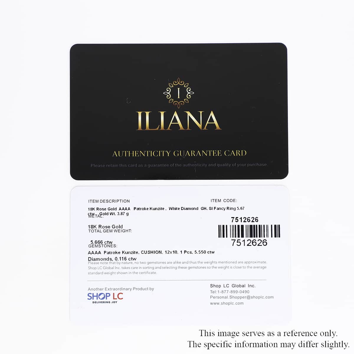 Iliana 18K Rose Gold AAAA Patroke Kunzite and Diamond G-H SI Ring (Size 6.0) 5.65 ctw image number 6